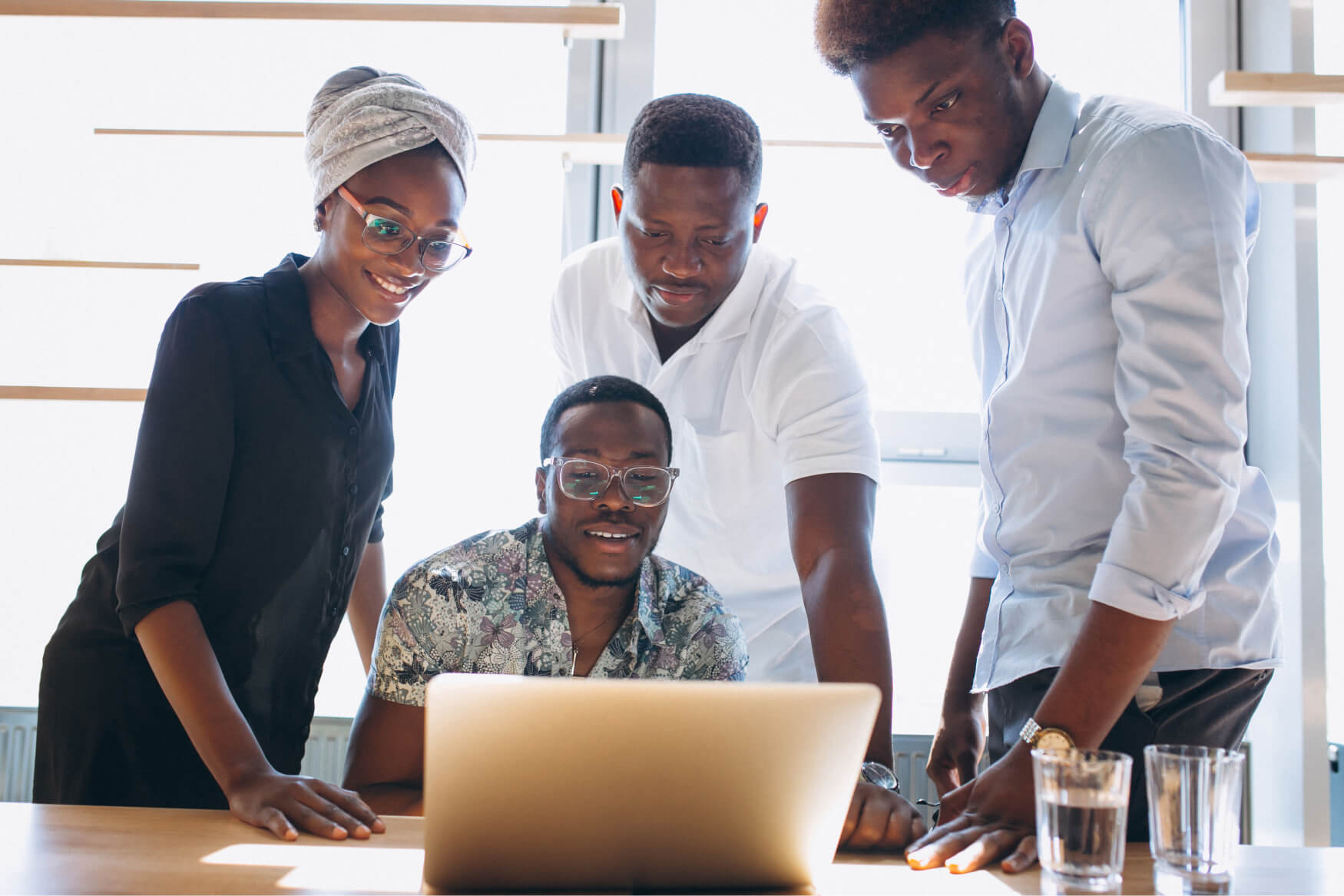 Group of person working